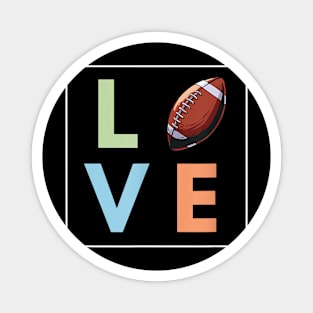 love american football Magnet